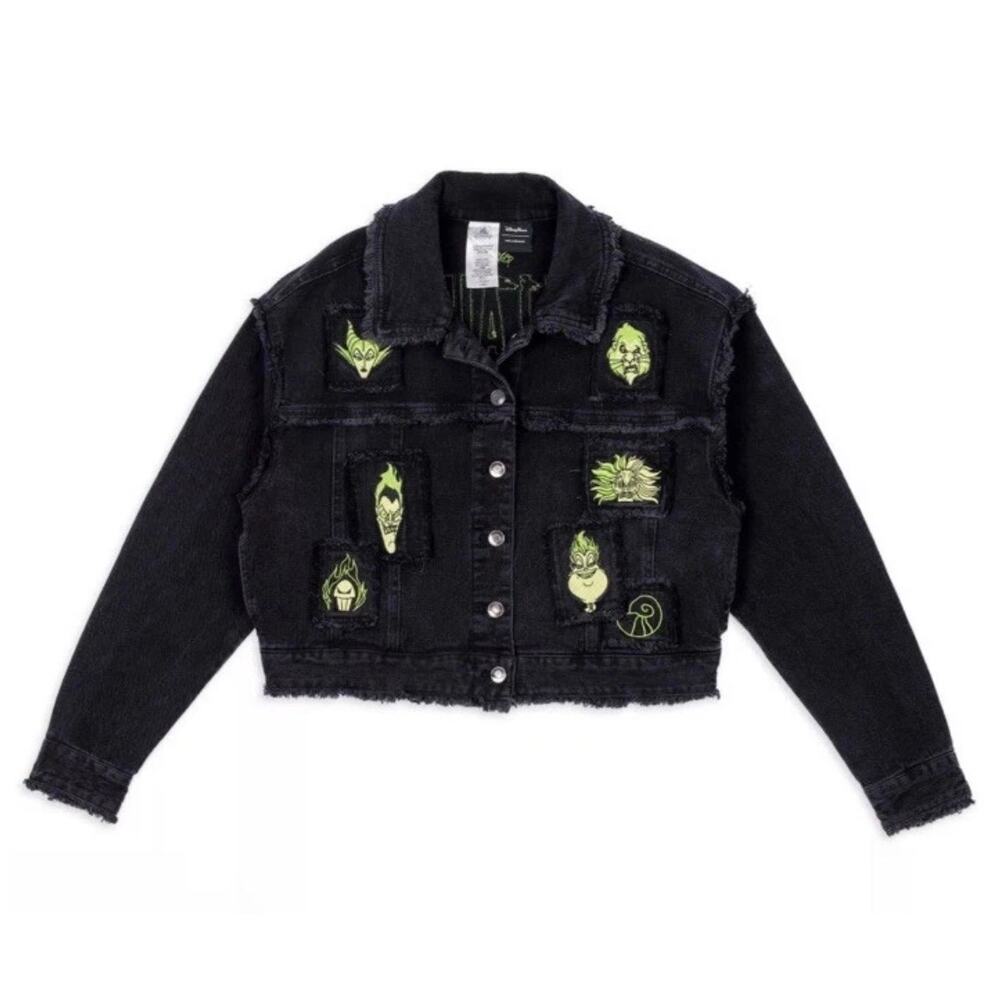 Disney Parks Villains Denim Jacket Hei Universe Size XL. NWT